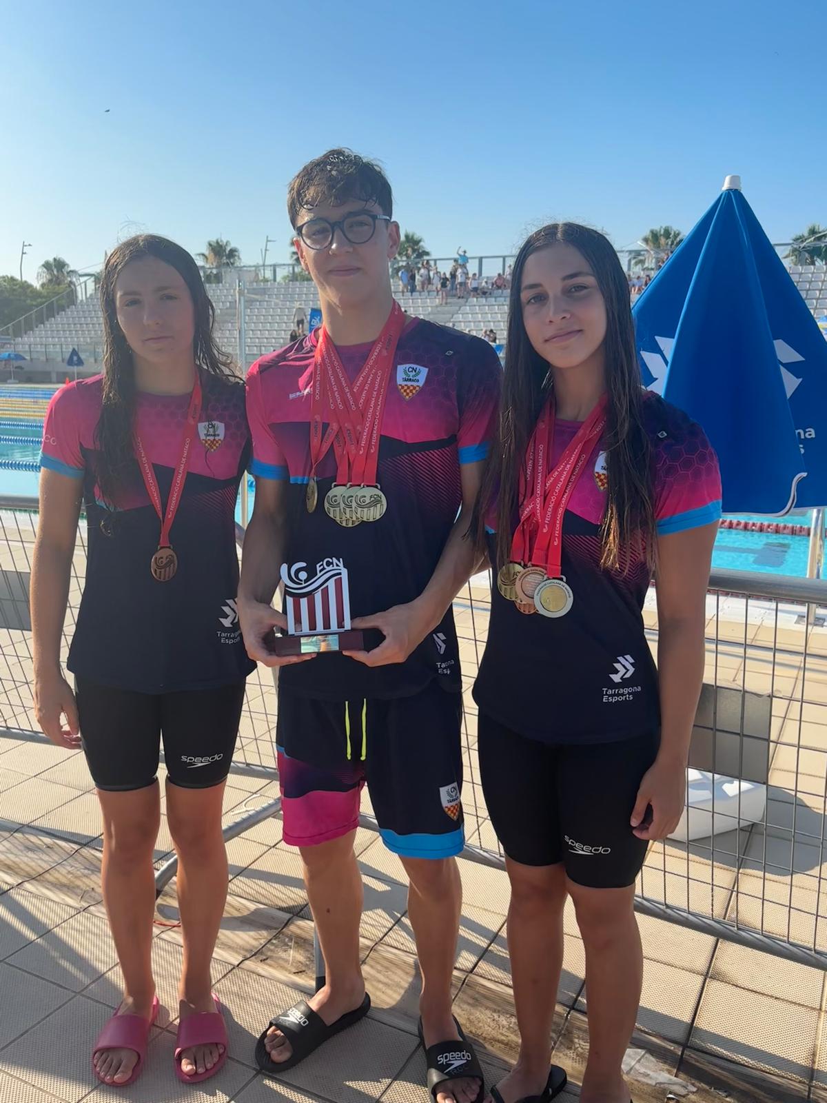 GRAN ACTUACIÓ DE L’EQUIP INFANTIL DE NATACIÓ AL CAMPIONAT DE CATALUNYA